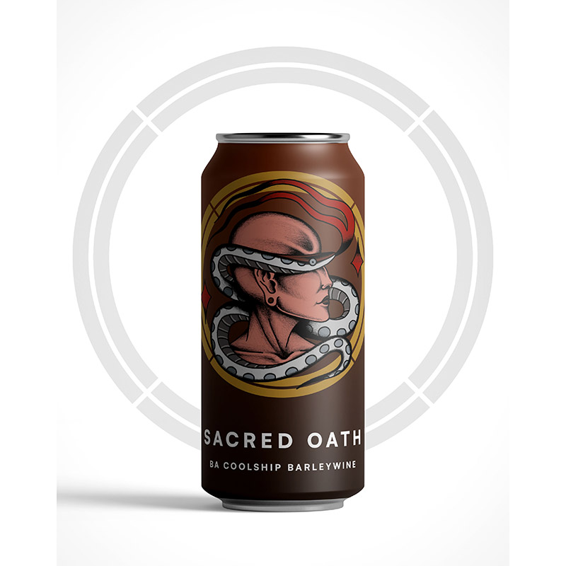 Otherworld Sacred Oath BA Barleywine Cans