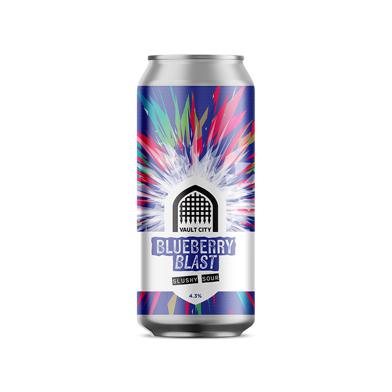 Vault City Blueberry Blast Slushy Sour Cans