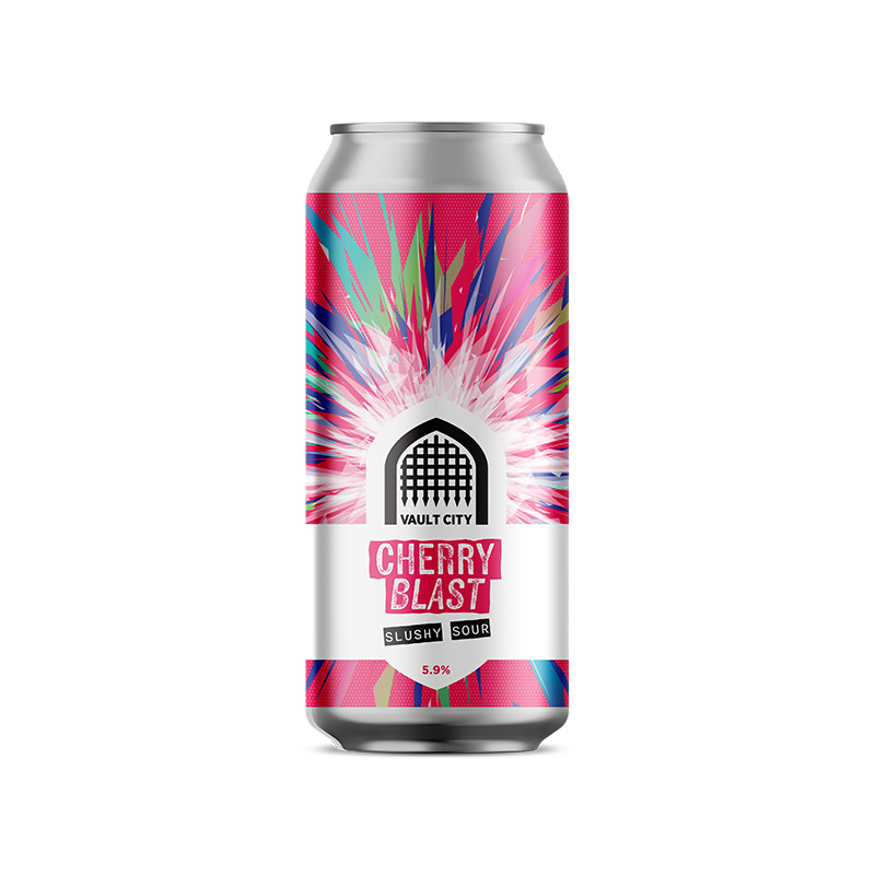 Vault City Cherry Blast Slushy Sour Cans