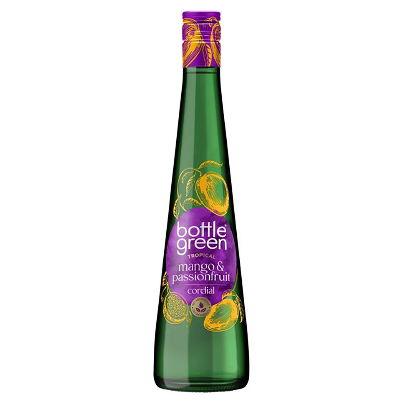 Bottle Green Mango and Passionfruit Cordial