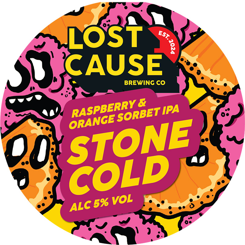 Lost Cause Stone Cold Orange & Raspberry Sorbet IPA Keg