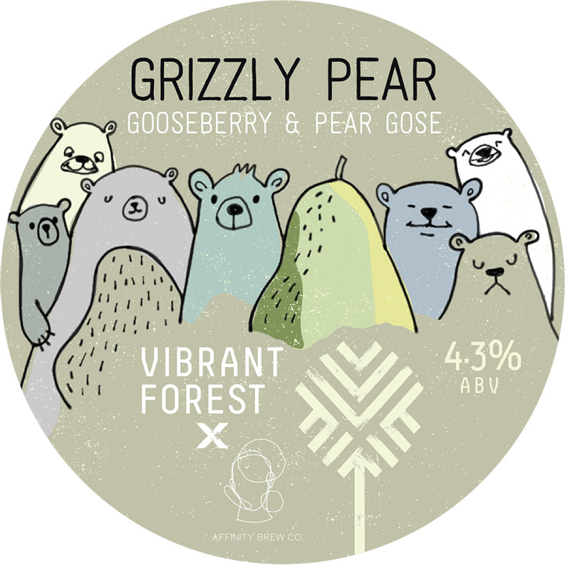 Vibrant Forest Grizzly Pear Gooseberry & Pear Sour Keg