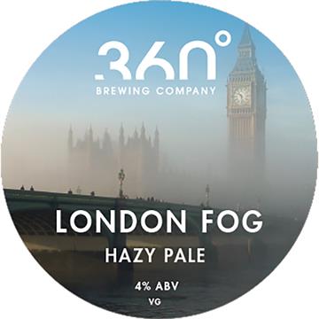 360 Degree Brewing London Fog Hazy Pale Keg