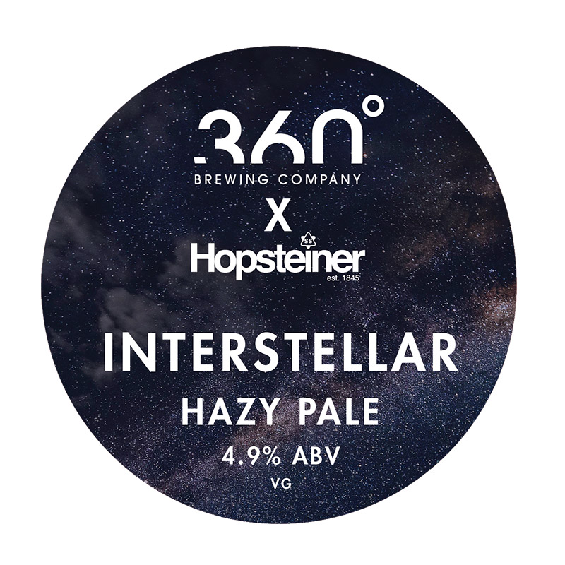 360 Degree Brewing Interstellar Hazy Pale Keg