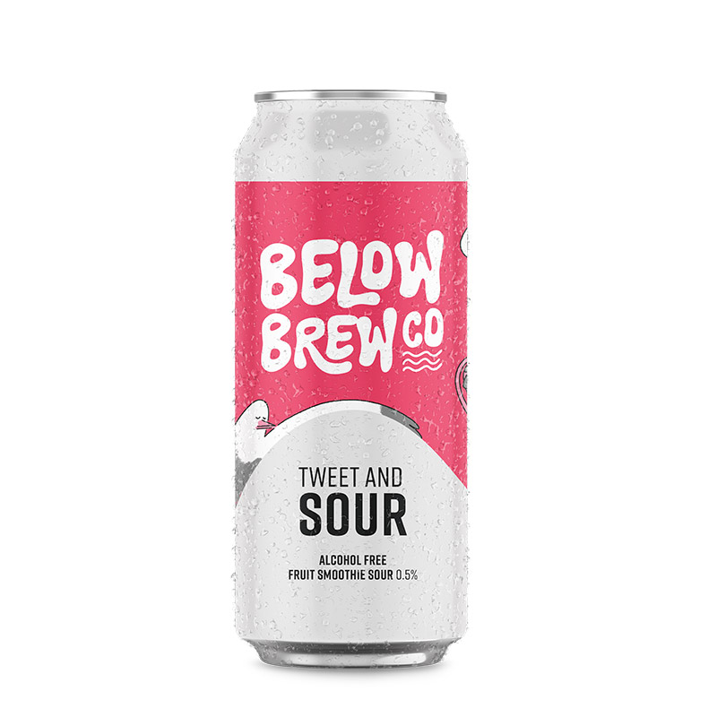 Below Brew Tweet & Sour Fruited Smoothie Sour Cans