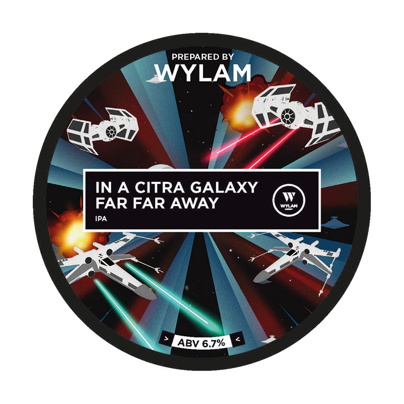 Wylam Brewery In A Citra Galaxy Far Far Away IPA Keg