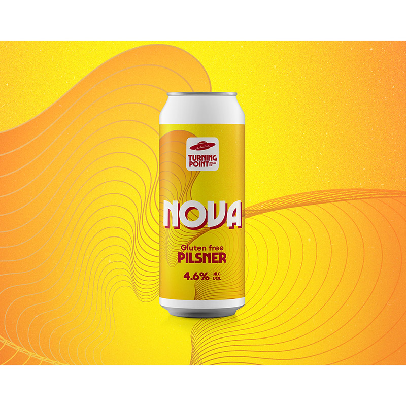 Turning Point Nova Gluten Free Pilsner Cans