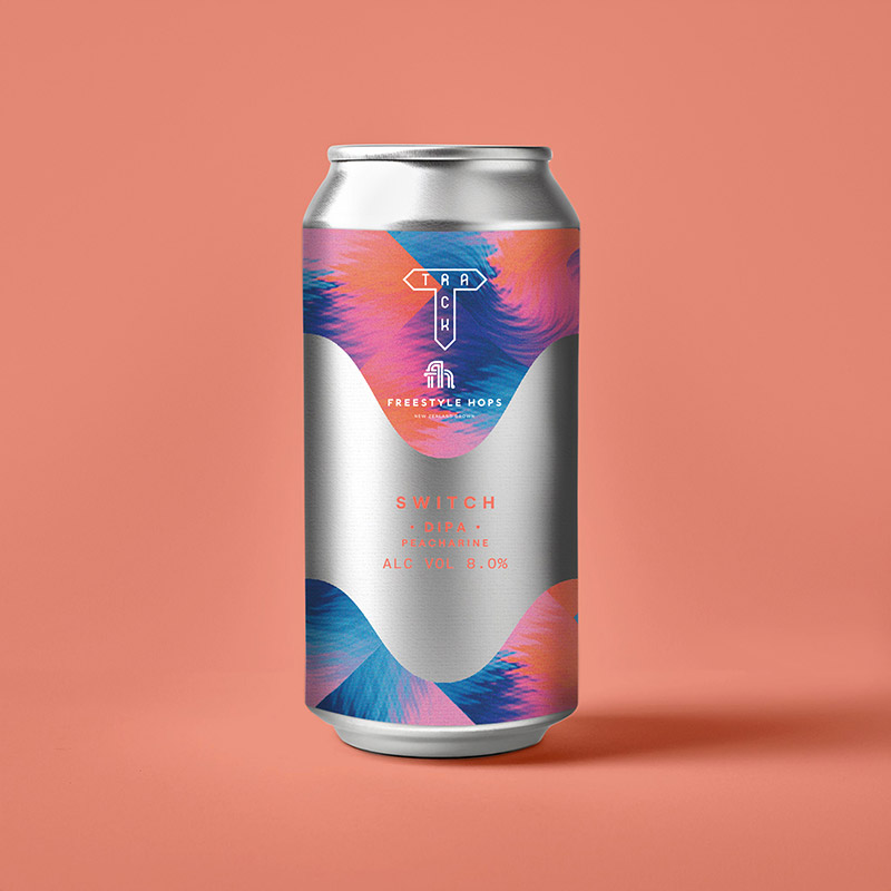 Track Brewing Switch Peacherine DIPA Cans