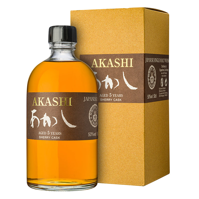 Akashi Japanese 5 Year Old Sherry Cask Whisky