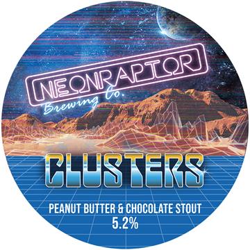 Neon Raptor Clusters Choc Peanut Stout Keg