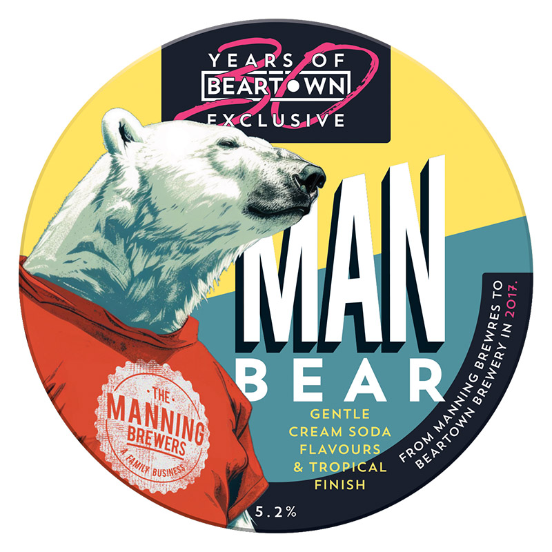 Beartown ManBear Cream Soda IPA Keg