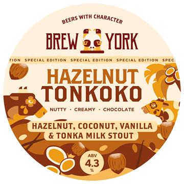 Brew York Hazelnut Tonkoko Milk Stout Keg