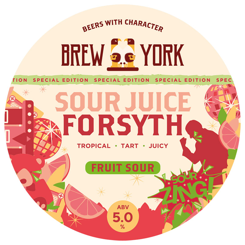 Brew York Sour Juice Forysth Fruited Sour Edition Keg