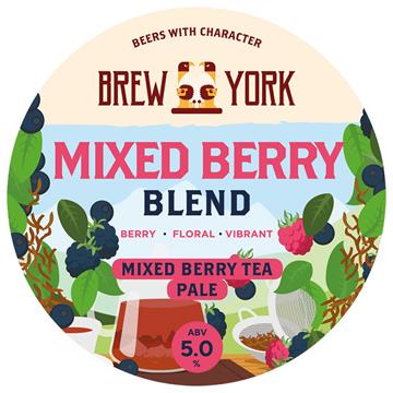 Brew York Mixed Berry Blend Berry Tea Pale Ale Keg