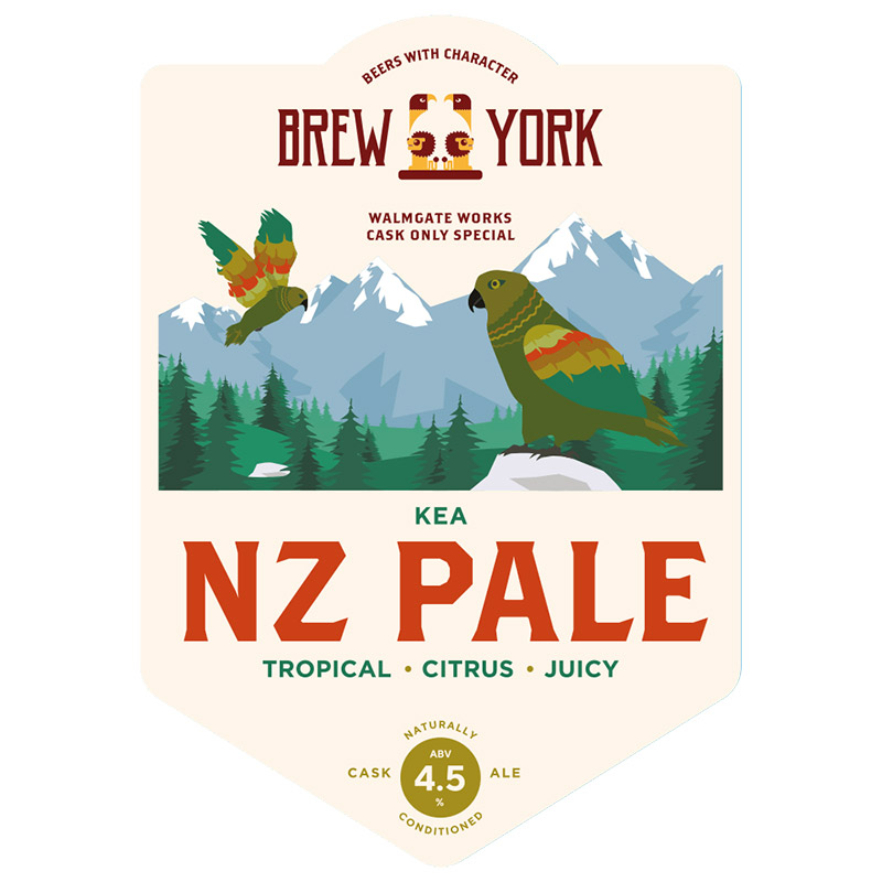 Brew York Kea New Zealand Pale Ale Cask