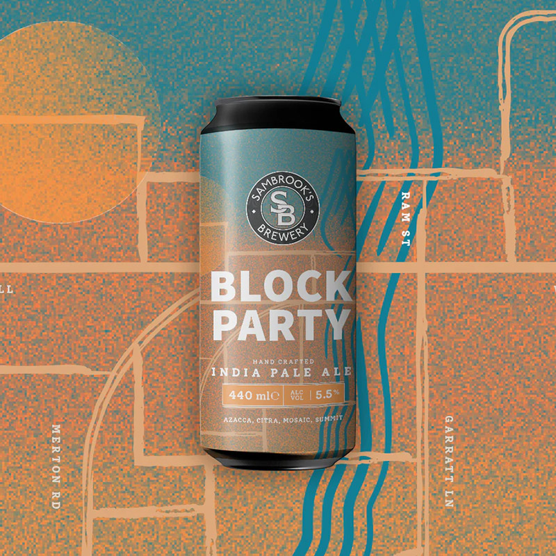 Sambrook'S Block Party IPA Cans