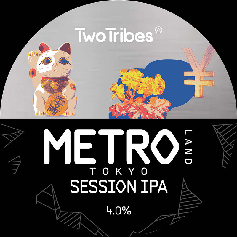 Two Tribes Metro Land Tokyo Session IPA 30L Keg