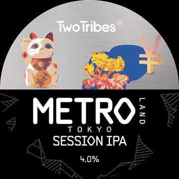 Two Tribes Metro Land Tokyo Session IPA 30L Keg