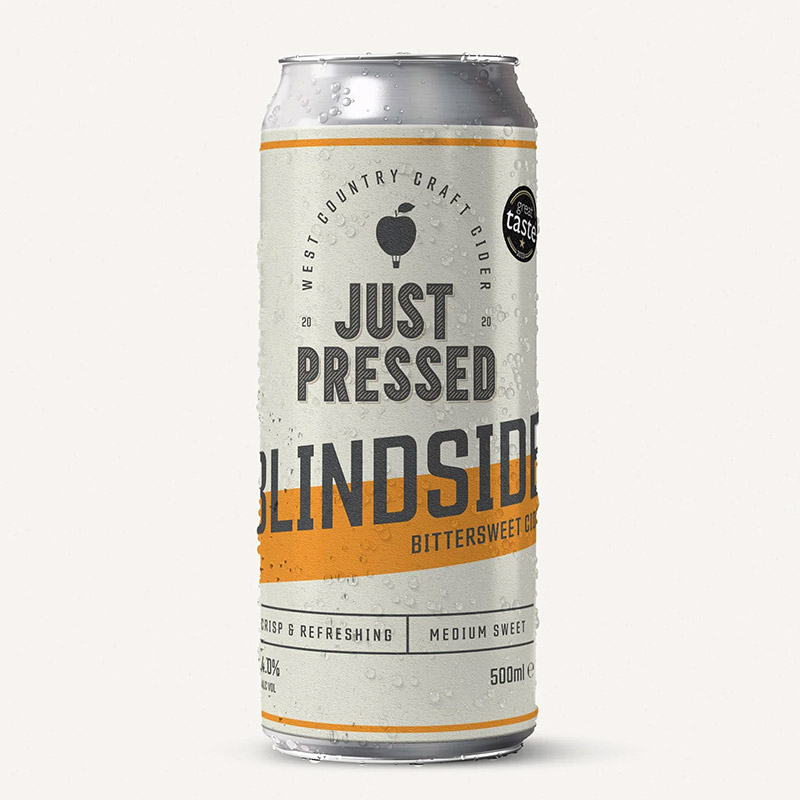 Just Pressed Blindside Cider 440ml Cans