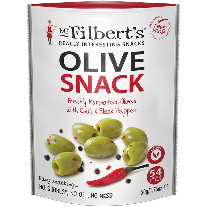 Filbert's Chilli & Black Pepper Olives