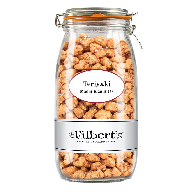 Filberts Teriyaki Mochi Rice Bites