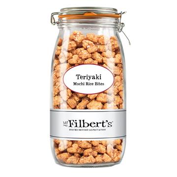 Filberts Teriyaki Mochi Rice Bites