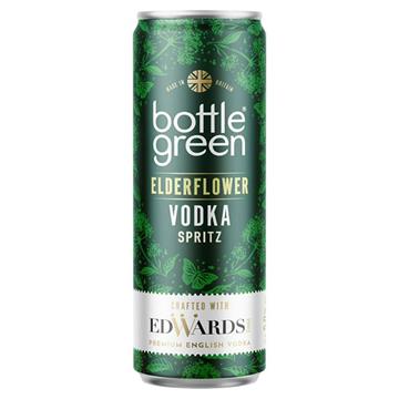 Bottle Green Elderflower Vodka Spritz 250ml Cans