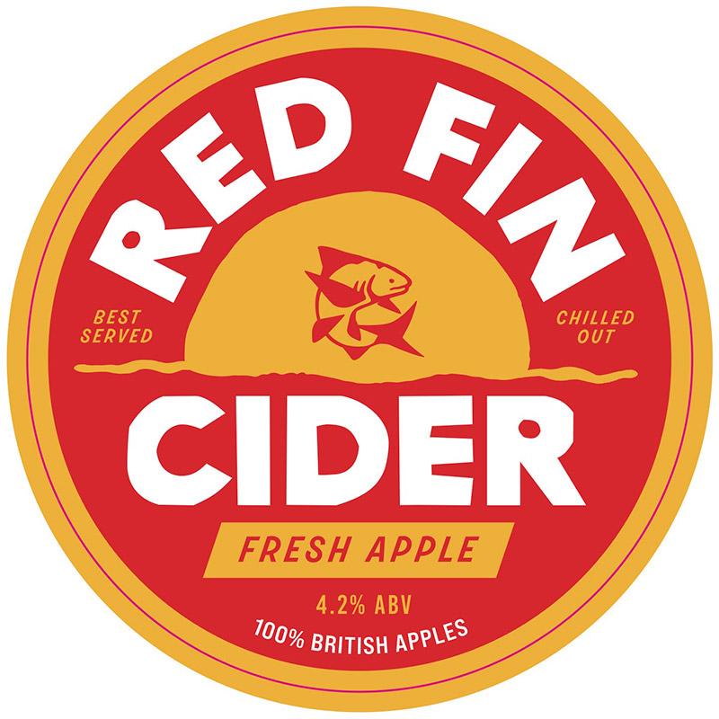 Red Fin Fresh Apple Cider Keg