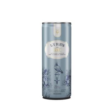 Lyres Non-Alcoholic Gin and Tonic RTD 250ml Cans