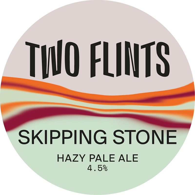 Two Flints Skipping Stone Hazy Pale Ale Keg