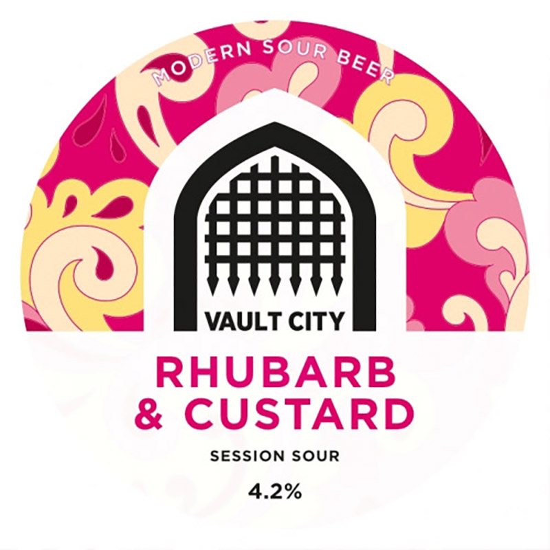 Vault City Rhubarb & Custard Keg