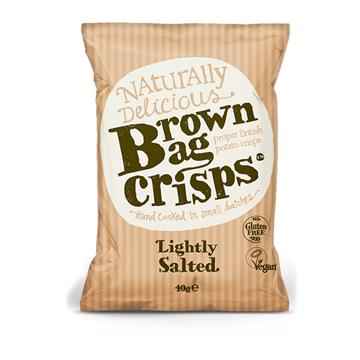 Brown Bag Lightly Salted Crisps