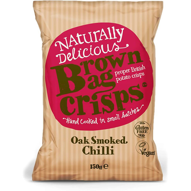 Brown Bag Oak Smoked Chilli Crisps