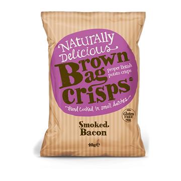 Brown Bag Smoked Bacon Crisps