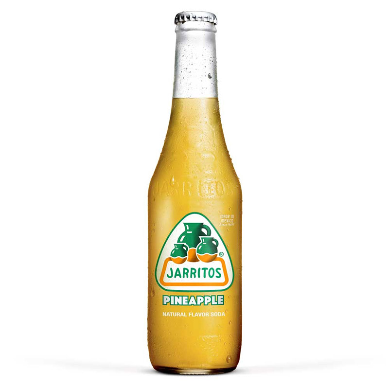 Jarritos Pineapple Soda 370ml Bottles