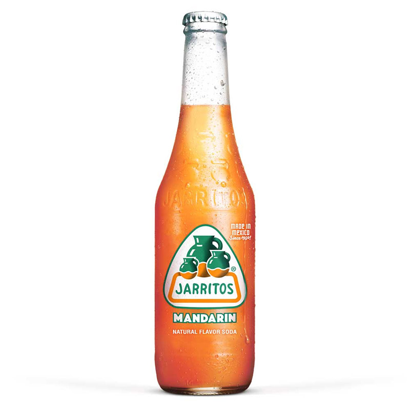 Jarritos Mandarin Soda 370ml Bottles