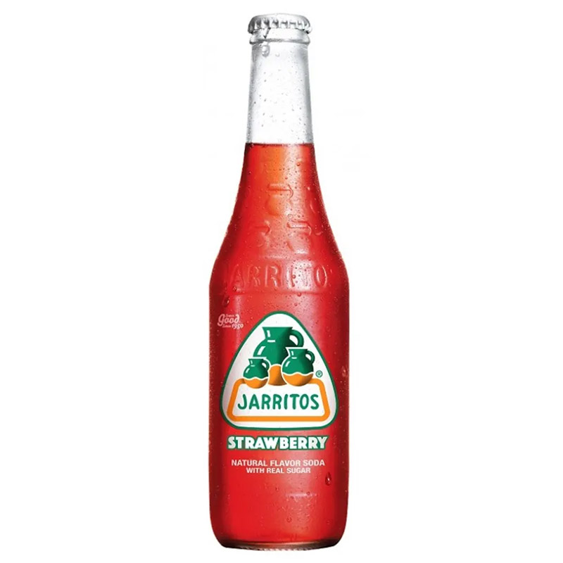 Jarritos Strawberry Soda 370ml Bottles