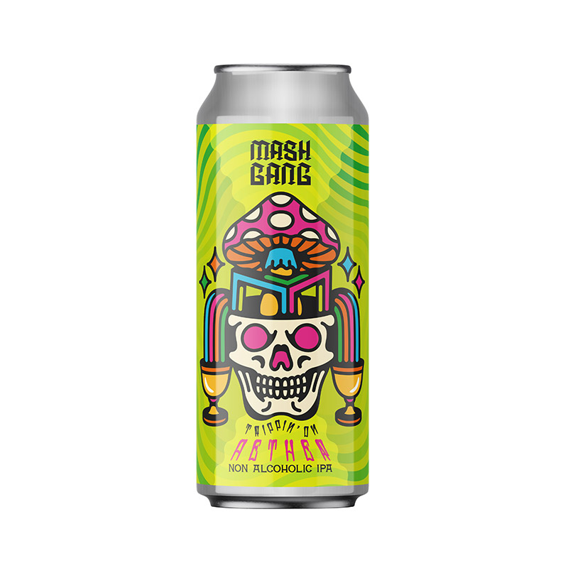 Mash Gang Trippin' On Aether IPA Cans