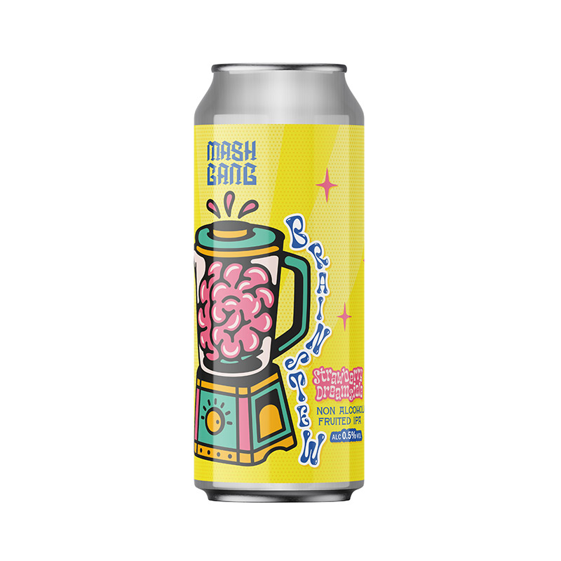 Mash Gang Brain Stew IPA Cans