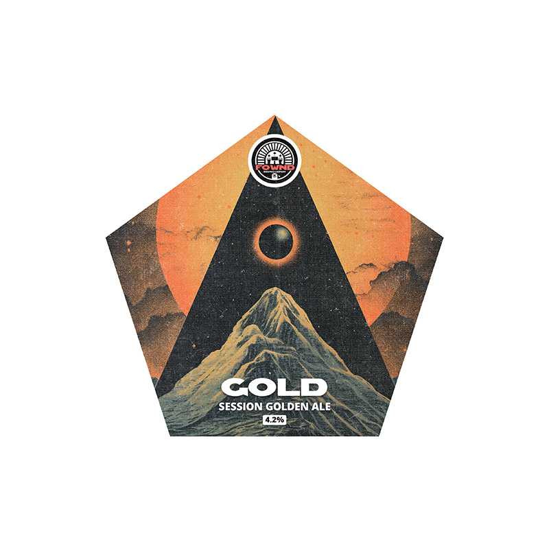 Fownd Gold Golden Ale 9G Cask