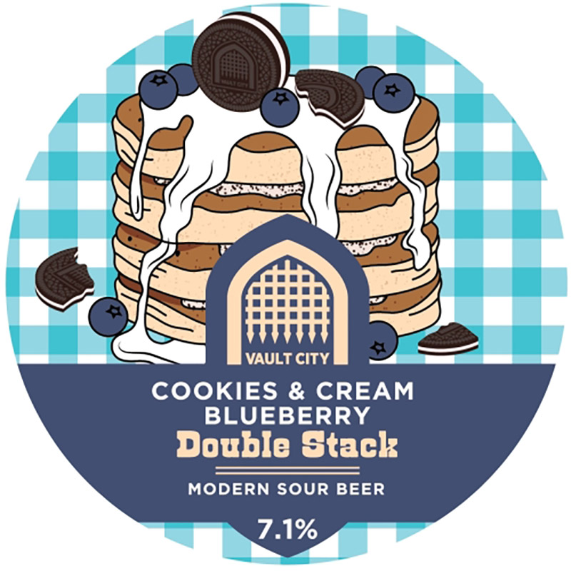 Vault City Cookies & Cream Blueberry Double Stack Keg