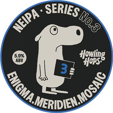 Howling Hops Neipa Series No. 3 Enigma, Meridien, Mosaic Keg