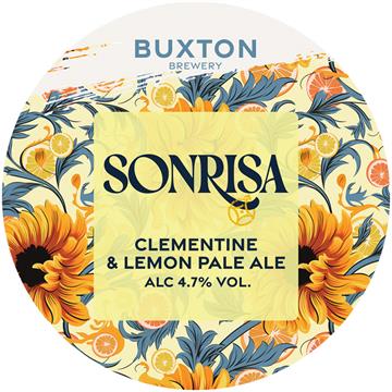 Buxton Sonrisa Clementine And Lemon Pale Ale Keg