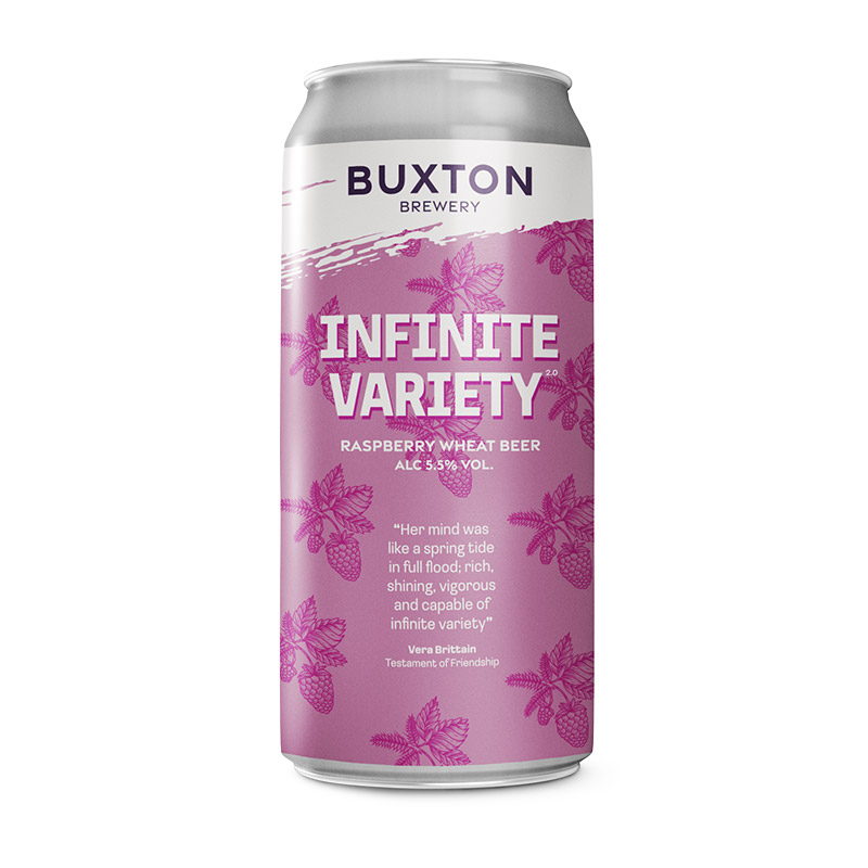 Buxton Infinite Variety 2.0 Raspberry Wheat Cans