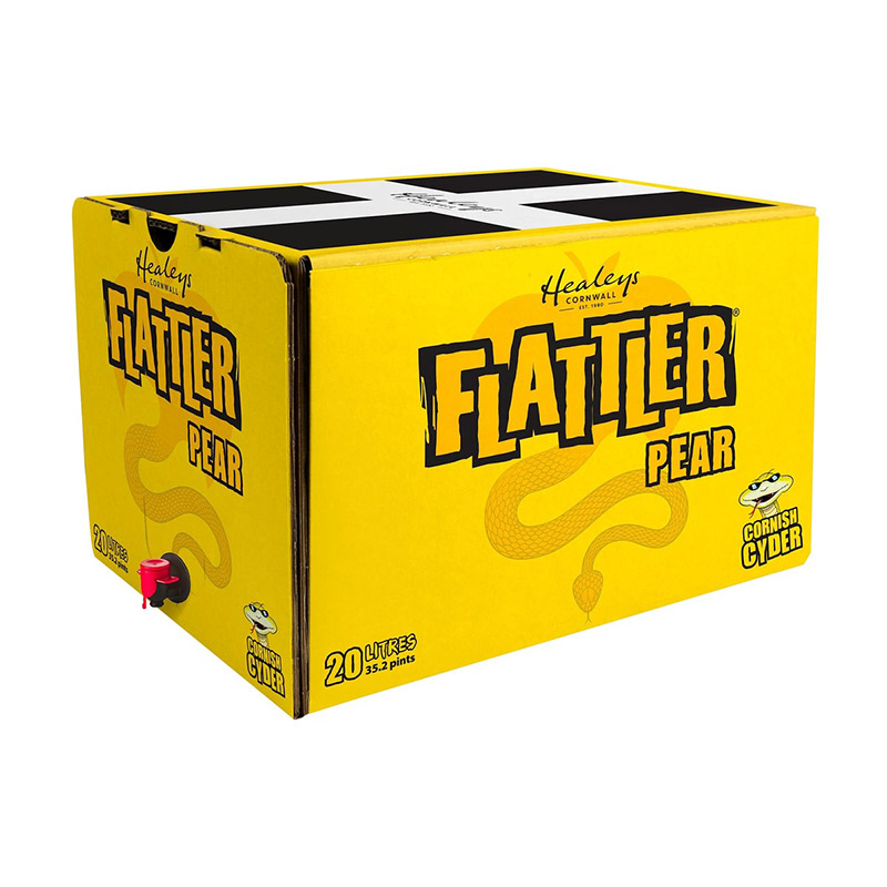 Flattler Pear Cider 20L Bag in Box