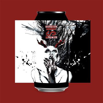 Disruption Devil Wears Lager Cans