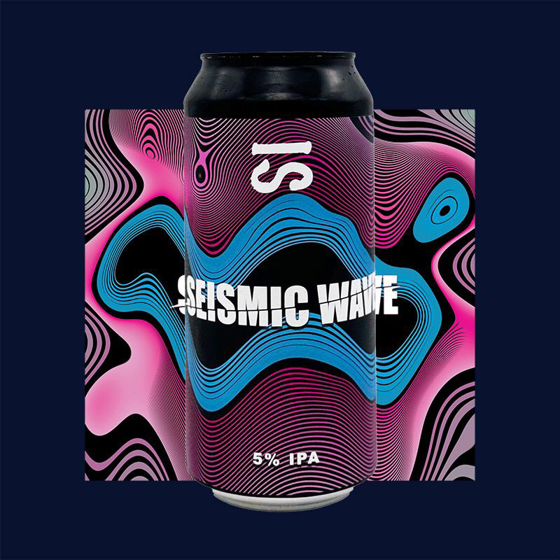 Disruption Seismic Wave West Coast IPA Cans