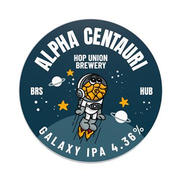 Hop Union Alpha Centauri Galaxy IPA Cask