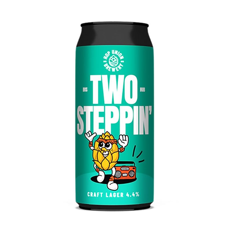 Hop Union Two Steppin Craft Lager Cans