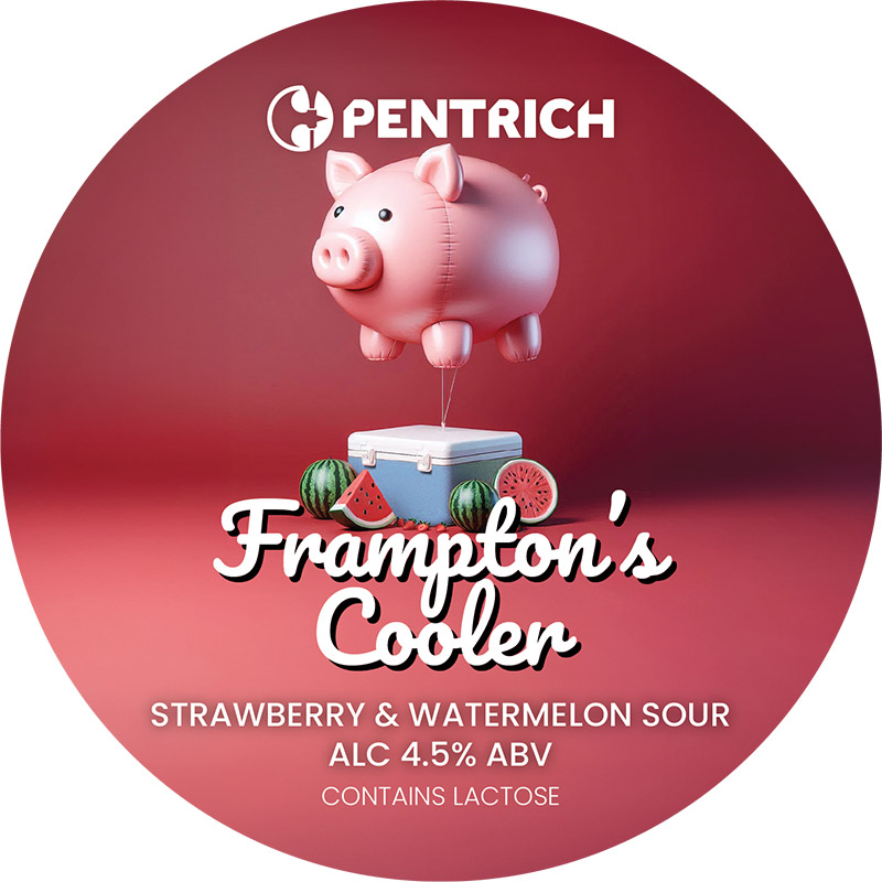 Pentrich Framptons Cooler Strawberry & Watermelon Sour Keg